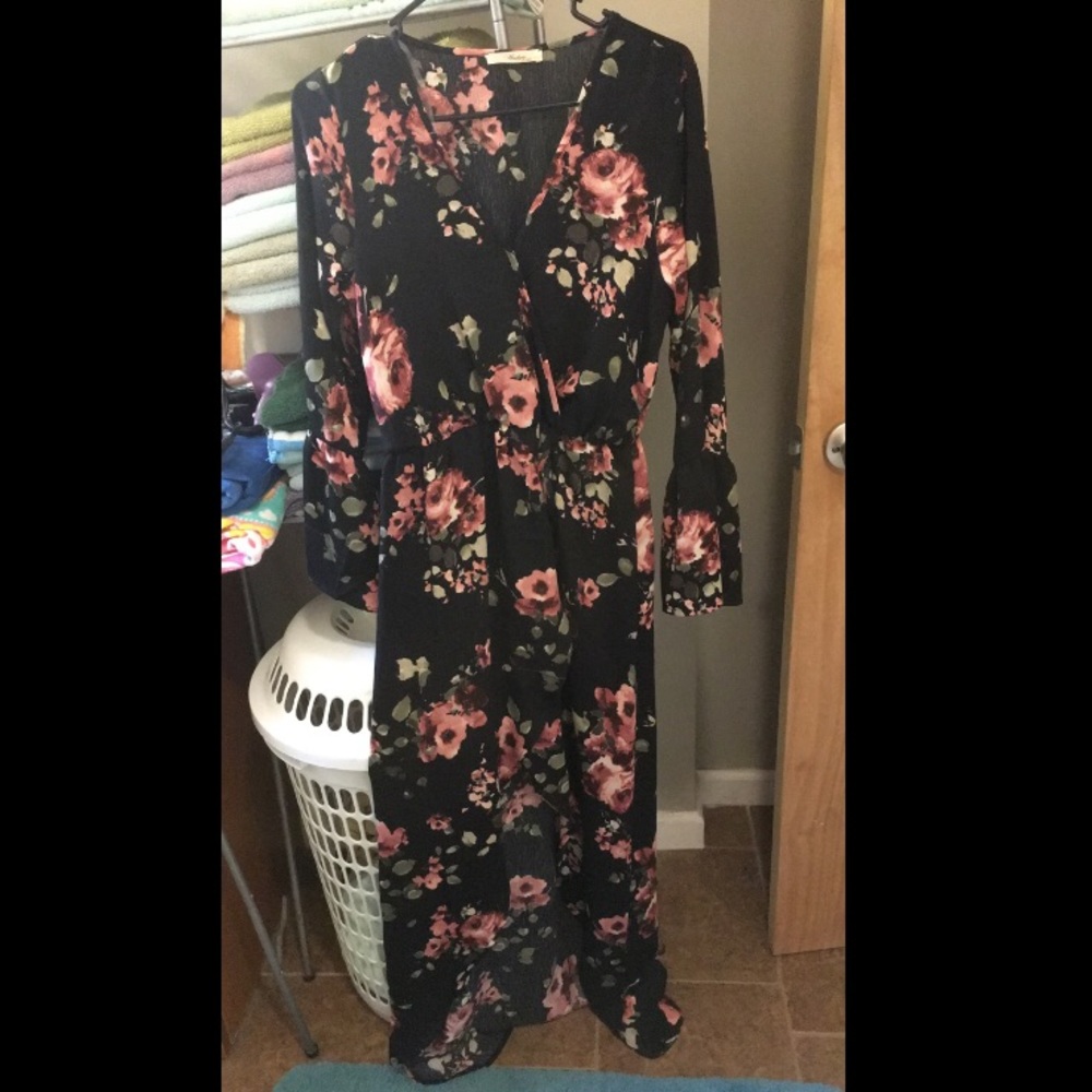 Boutique High-Low Maxi Dress
